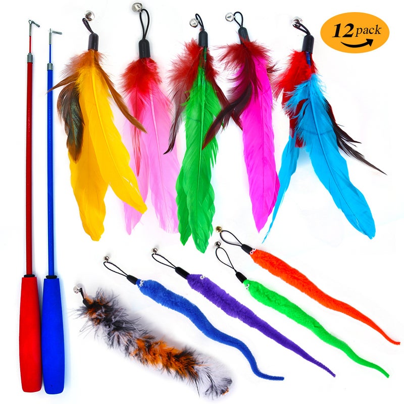 New Product Pet Cat Toy Tunnel Set Cat Teasing Stick Interactive Plush Mouse Sound Toy Cat Supplies - Image 1